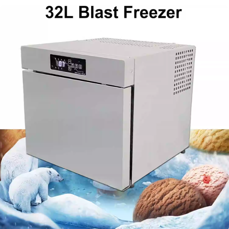 Commercial Chest Freezer - Congelatore veloce per frutti di mare