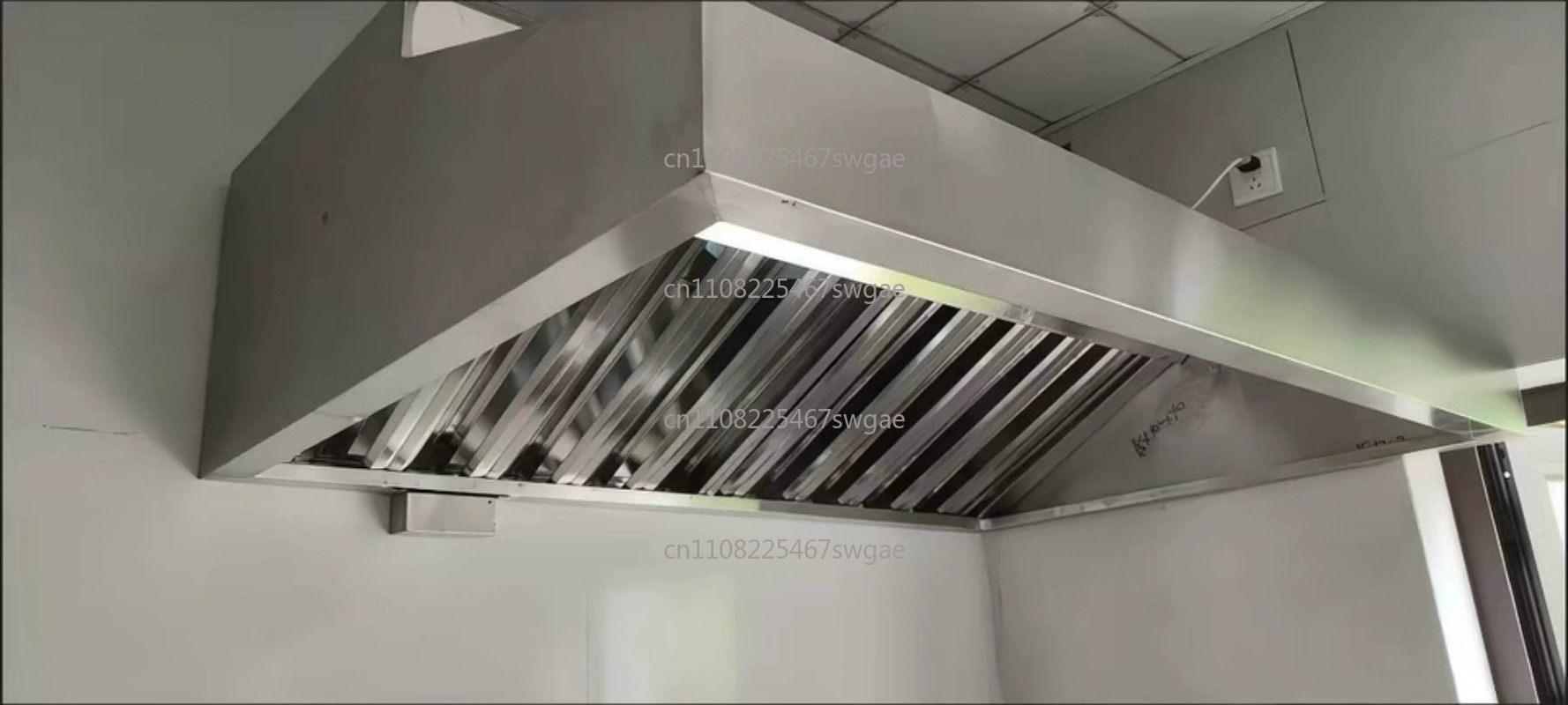 Range Commercial Kitchen - Cappa Aspirante Commerciale in Acciaio Inox