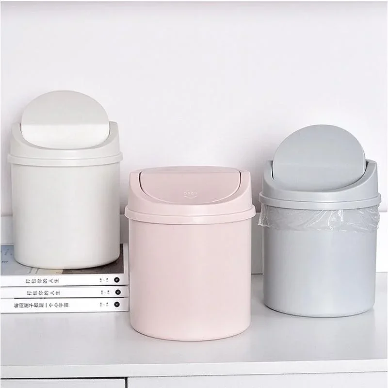 Commercial Kitchen Bin - Mini Cestino da Scrivania con Coperchio,