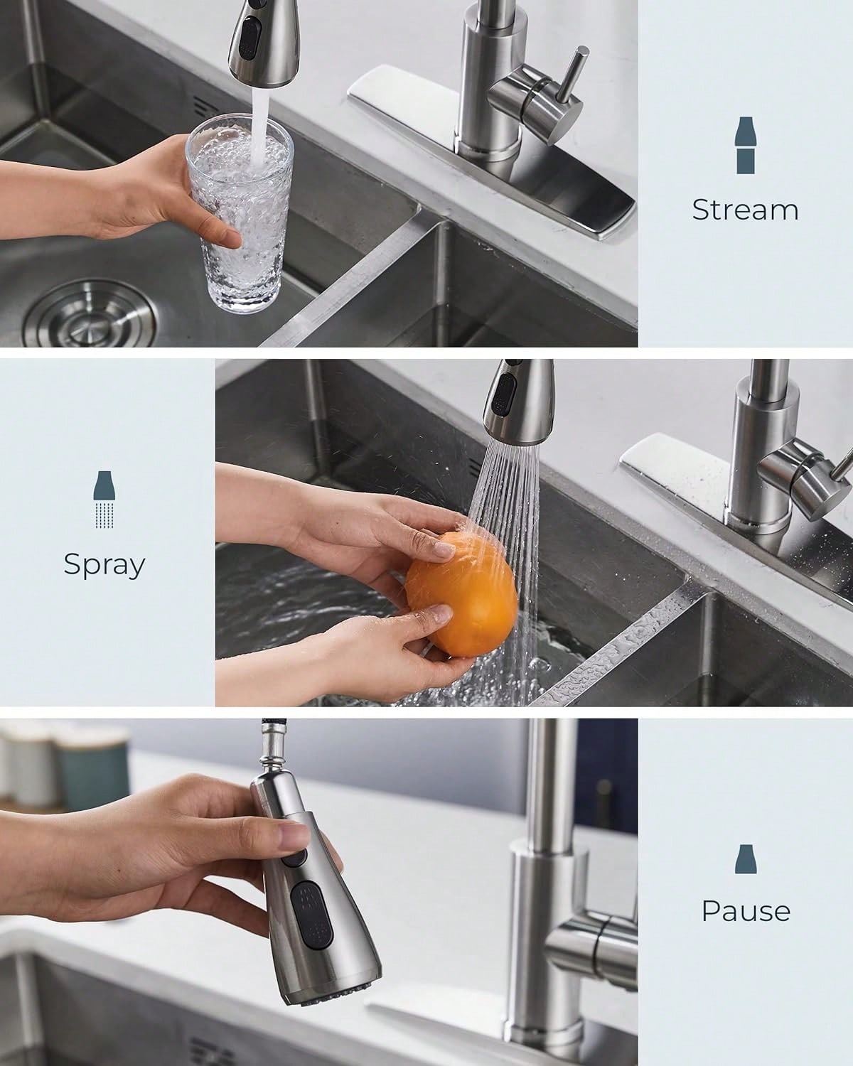 Rubinetto da cucina con doccet - Commercial Kitchen And Bar recensione e prezzo